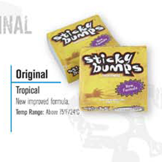 STICKY BUMPS/スティッキーバンプス SURF WAX ORIGINAL/サーフワックス オリジナル TROPICAL