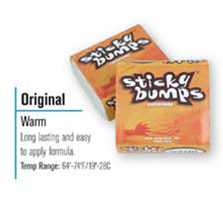 STICKY BUMPS/スティッキーバンプス SURF WAX ORIGINAL/サーフワックス オリジナル WARM