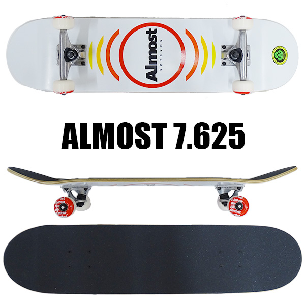 ALMOST/オルモスト コンプリートスケートボード/スケボー REFLEX 7.625 