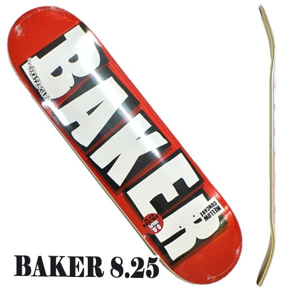 BAKER RVCA DECK ベーカー ルーカ スケートボードデッキ 8.25