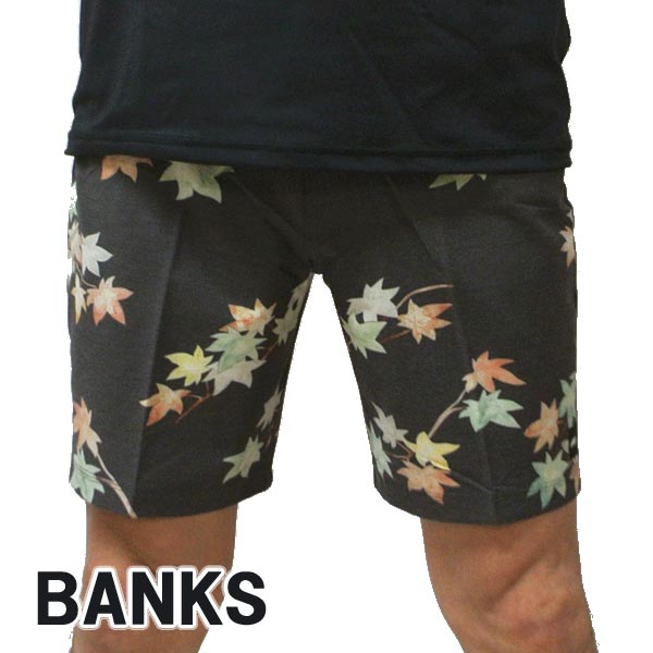 BANKS/バンクス ECO BOARDSHORTS DIRTY BLACK 男性用 サーフパンツ