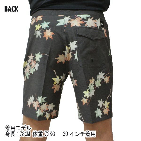 BANKS/バンクス ECO BOARDSHORTS DIRTY BLACK 男性用 サーフパンツ