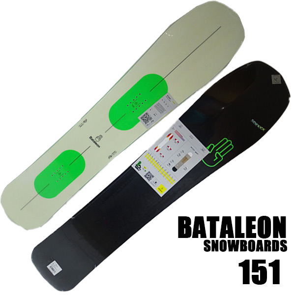 バタレオン スノボー BATALEON CRUISER 151 スノーボード SNOW BOARDS 3BT パウダー クルージング スノーボード 板  22-23モデル[返品、交換及びキャンセル不可]