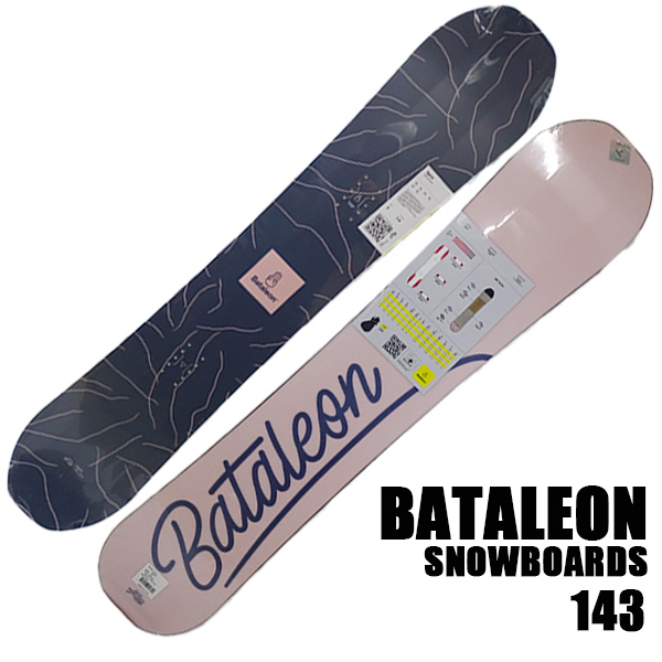 バタレオン スノボー BATALEON SPIRIT 143 レディース　スノーボード 女性用 SNOW BOARDS 3BT フリースタイル 板  22-23モデル[返品、交換及びキャンセル不可]