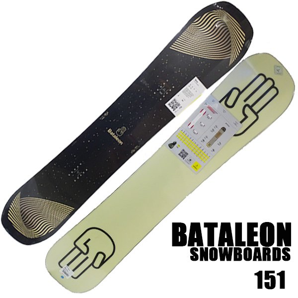 バタレオン スノボー BATALEON BLOW 151 スノーボード SNOW BOARDS 3BT フリースタイル スノーボード 板  22-23モデル[返品、交換及びキャンセル不可]