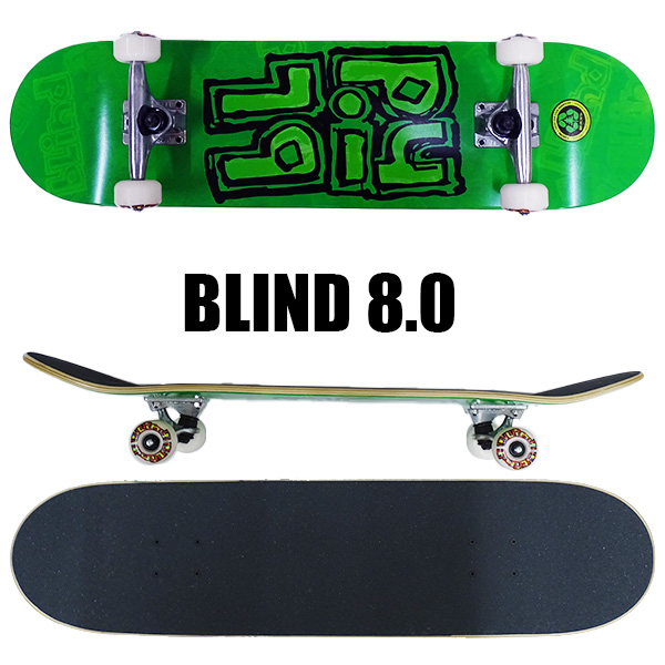 BLIND/ブラインド コンプリートスケートボード/スケボー OG STACKED