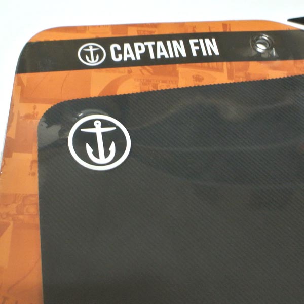 CAPTAIN FIN/キャプテンフィン デッキパッド TROOPER BLACK TRACTION PAD/DECK PAD/デッキパッチ/ トラクションパッド サーフィン/サーフボード用[返品、交換及びキャンセル不可] サーフィンワールド/SURFING WORLD