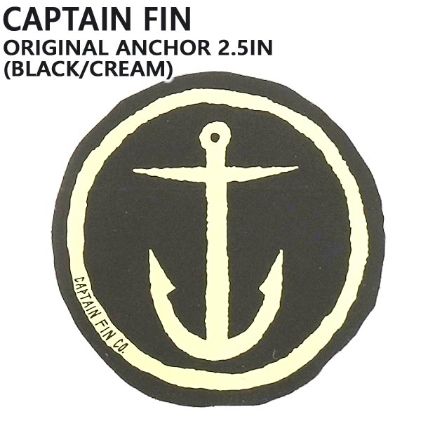 CAPTAIN FIN ANCHOR STICKER - サーフィン