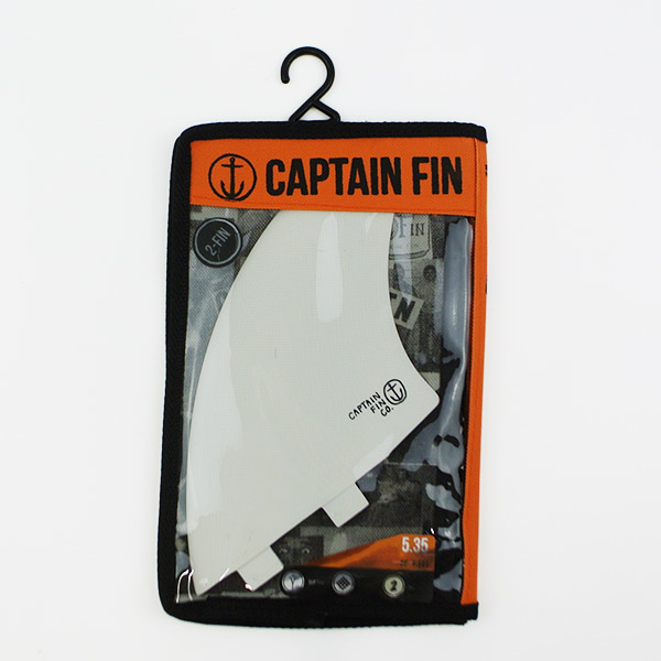 CAPTAIN FIN/キャプテンフィン CF KEEL TWIN WHITE TT FCS/エフ