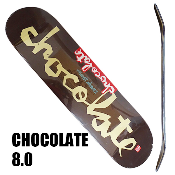 CHOCOLATE/チョコレート スケートボード デッキ ALVAREZ OG CHUNK 8.0