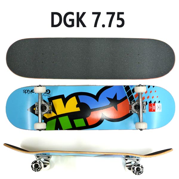 DGK/ディージーケー コンプリートスケートボード/スケボー PROGRAM 7.75 COMPLETE SK8 [返品、交換及びキャンセル不可]