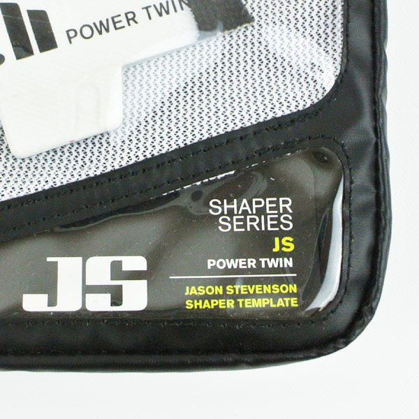 FCS2 FIN/エフシーエス2 JS POWER TWIN BLACK/WHITE PG TWIN FIN