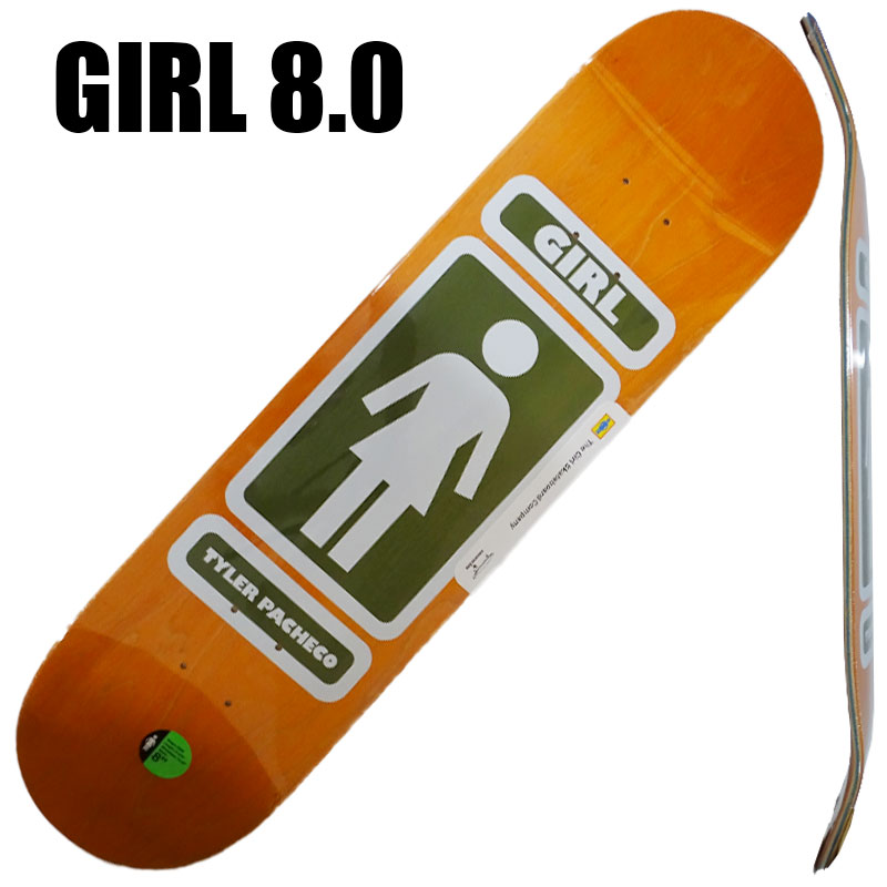 ガール スケートボード デッキ GIRL PACHECO 93 TIL 8.0 DECK スケボー