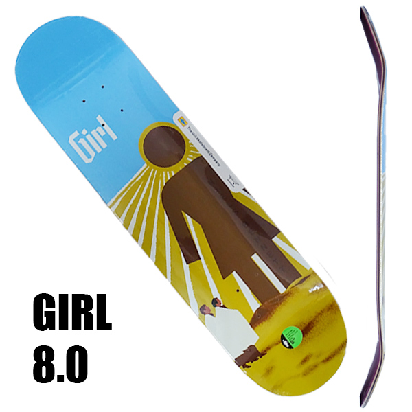 GIRL/ガール スケートボード デッキ BENNETT GOSPEL ONE-OFF 8.0 DECK