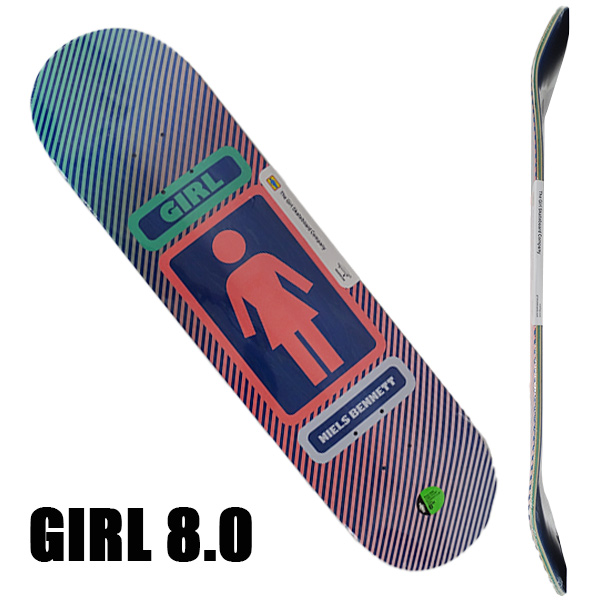 ガール スケートボード デッキ GIRL 93 TIL BENNETT 8.0 DECK スケボー