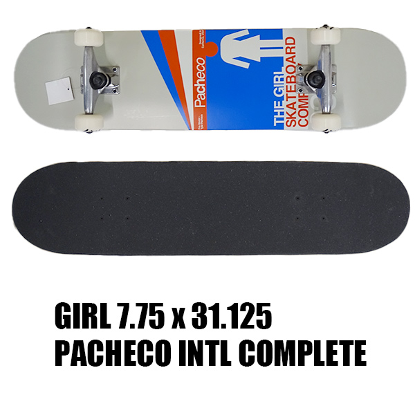 新品 Girl Skateboards Pacheco コンプリート 7.75 - 通販