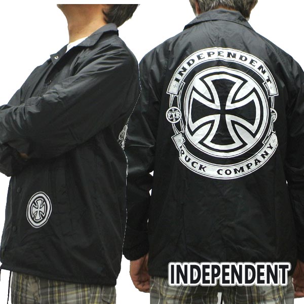INDEPENDENT/インデペンデント STEADY COACH WINDBREAKER L/S JACKET ...