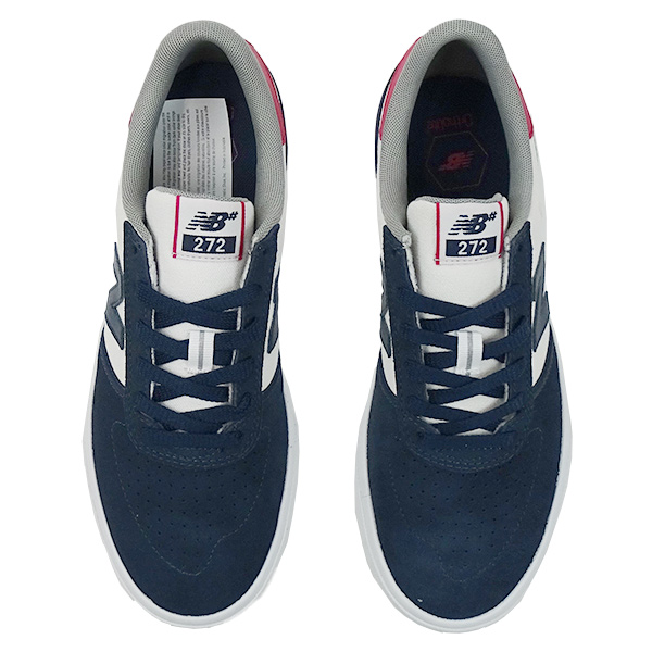 NEW BALANCE/ニューバランス NM272FDT WHITE/NAVY SUEDE/CANVAS