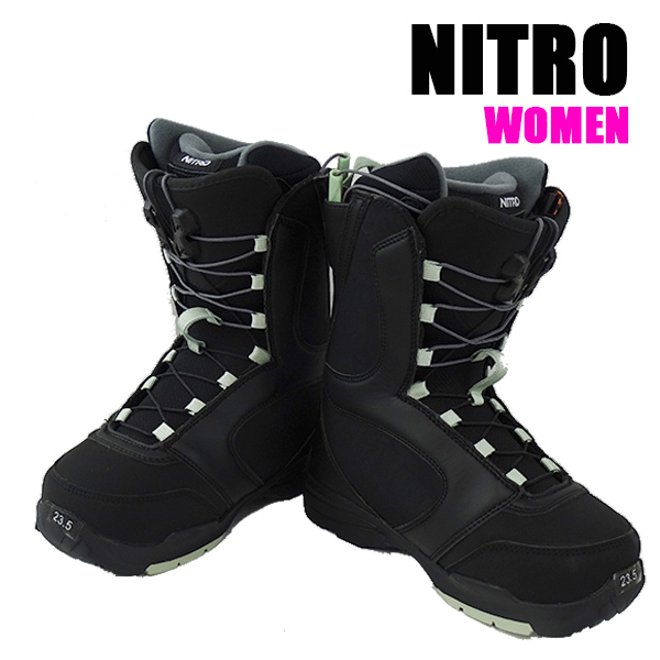 ナイトロ スノボ ブーツ NITRO FLORA TLS BLACK MINT 22-23シーズン スノーボードブーツ SNOW BOARDS  BOOTS フローラ 女性用 [返品、交換及びキャンセル不可]