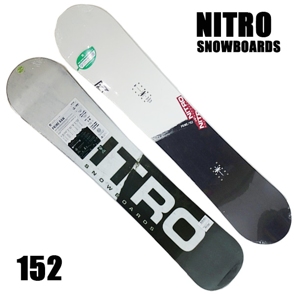 ナイトロ スノボー NITRO PRIME RAW 152 スノーボード SNOWBOARDS 板
