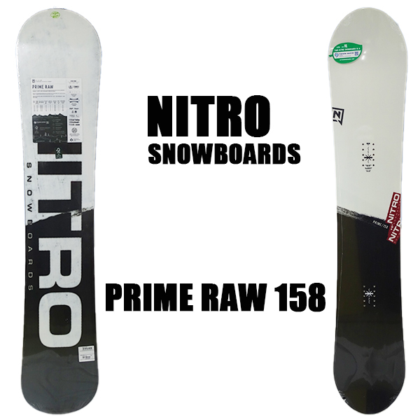 50%OFF サーフィンワールドナイトロ スノボー NITRO PRIME RAW 158