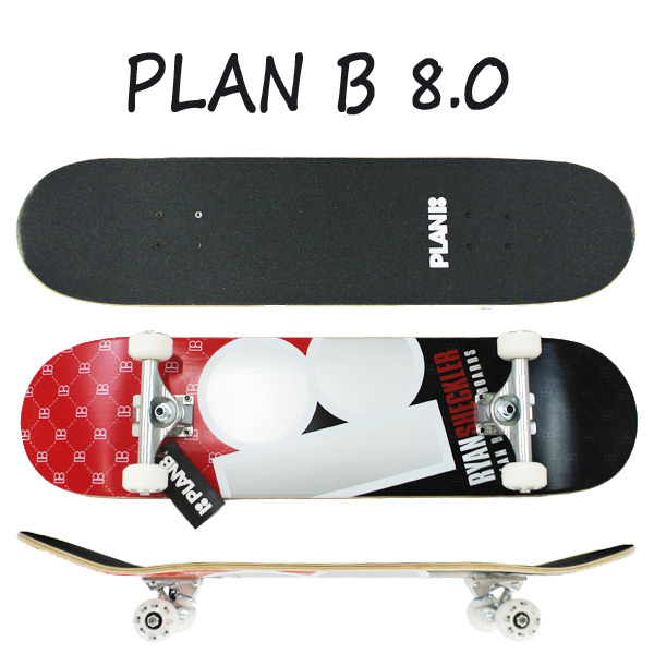 PLAN B 8.0 プランビー スケートボード デッキ スケボー - スケートボード