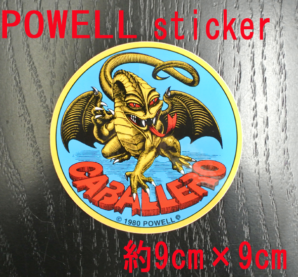 POWELL PERALTA/パウエルペラルタ CABALLERO ORIGINAL STICKER/ステッカー シール スケボー