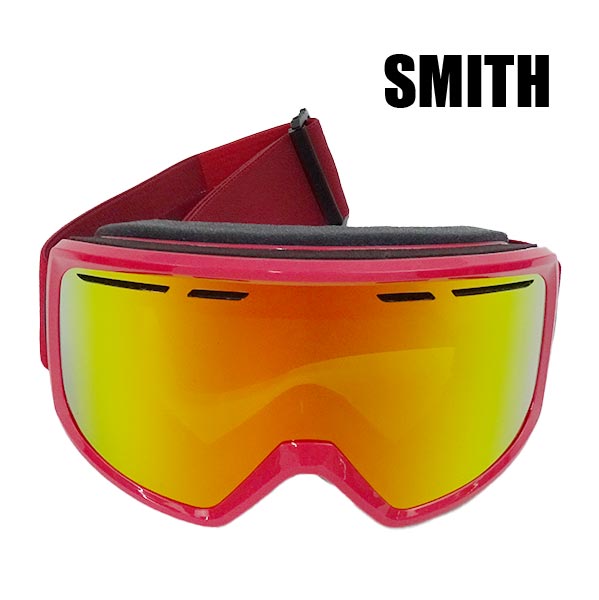 SMITH/スミス SNOW GOGGLE RANGE LAVA RED SOL-X MIRROR SNOWBOARDS スノーボード スキー  ゴーグル スノボ 21-22 [返品、交換及びキャンセル不可]