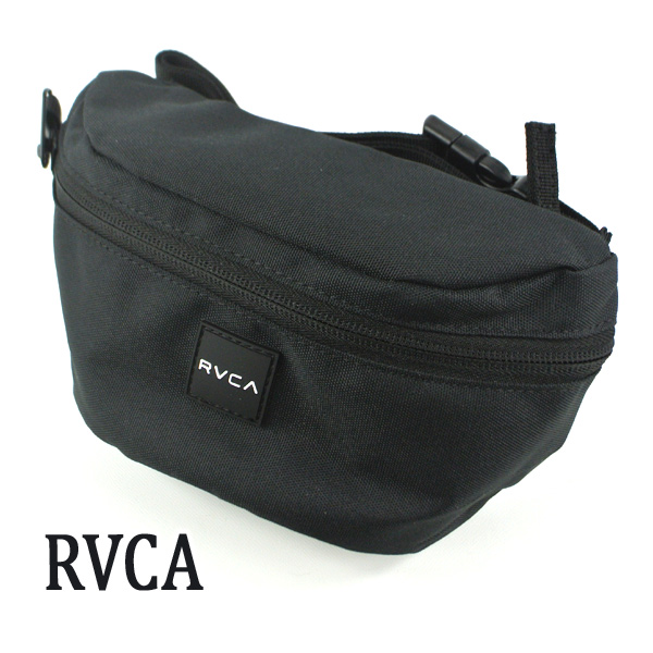 RVCA/ルカ ルーカ RVCA WAIST PACK BLACK 鞄 ウエストバッグ かばん ミニバッグ [返品、交換及びキャンセル不可]  サーフィンワールド/SURFING WORLD