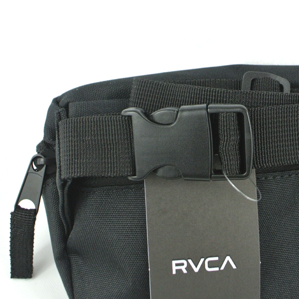 RVCA/ルカ ルーカ RVCA WAIST PACK BLACK 鞄 ウエストバッグ かばん ミニバッグ [返品、交換及びキャンセル不可]  サーフィンワールド/SURFING WORLD