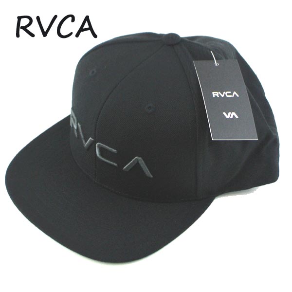 ルーカ RVCA Twill スナップバック II メンズ 帽子 ハット Black