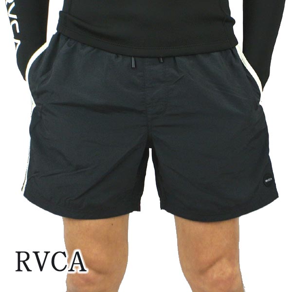RVCA/ルーカ BREAKOUT ELASTIC BOARDSHORTS BLACK 男性用 メンズ サーフパンツ ボードショーツ サーフトランクス  海水パンツ 水着 海パン[返品、キャンセル不可]