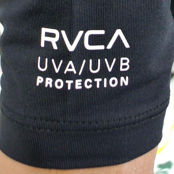 RVCA/ルーカ メンズ長袖ラッシュガード L/S RASHGUARD BLACK UVA/UVB 男性用水着 UVカット wr00108[返品、 交換及びキャンセル不可] サーフィンワールド/SURFING WORLD