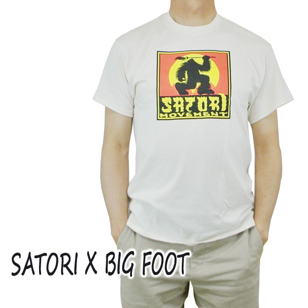 SATORI/サトリ SATORI MOVEMENT CLASSIC BIG FOOT S/S TEE NATURAL T