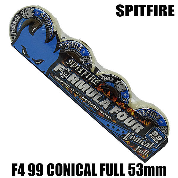 SPIT FIRE/スピットファイヤー FORMULA FOUR CONCL FULL 53mm 99DURO スケートボード SPITFIRE  WHEEL/ウィール スケボー SK8[返品、交換及びキャンセル不可] サーフィンワールド/SURFING WORLD