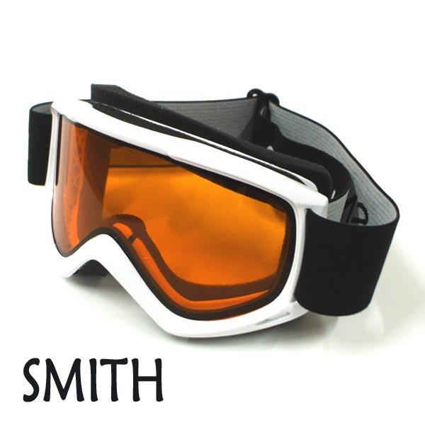 Smith スミス Snow Goggle Cascade Classic Frame White Lens Gold Lite Snowboards スノーボード スキー ゴーグル スノボ 21 返品 交換及びキャンセル不可 サーフィンワールド Surfing World