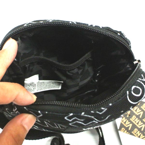 VANS/バンズ MN BAIL SHOULDER BAG BLACK ポーチ 鞄 ショルダーバッグ かばん ミニバッグ  [返品、交換及びキャンセル不可] サーフィンワールド/SURFING WORLD