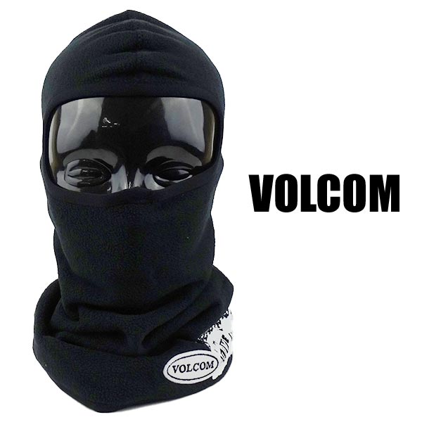 VOLCOM/ボルコム POWCLAVA BLACK ネックウォーマー 目だし帽 メンズ スノーボード用 バラクラバ VOLCOM SNOW  21-22[返品、交換及びキャンセル不可] サーフィンワールド/SURFING WORLD