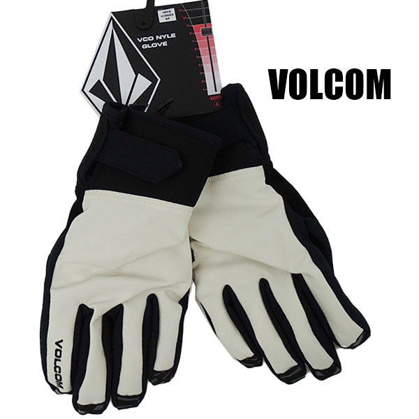 ボルコム 男性用 スノボー グローブ VOLCOM V.CO NYLE GLOVE OFF WHITE