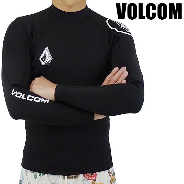 VOLCOM/ボルコム ヴォルコム 2mm JACKET L/S BLACK 長袖タッパ ...